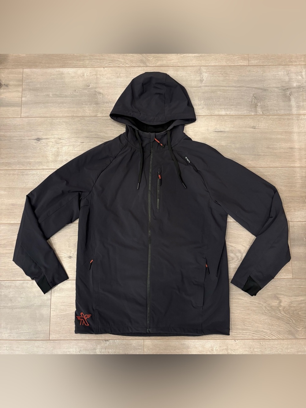 KETL Mountain Apparel Escapade Jacket Mens Medium Black Full Zip Softshell